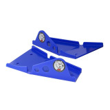 Protections de triangles avants AXP PHD 6mm - bleu | Oxmoto