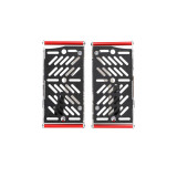 Protection de radiateur AXP Fast-Cleaning - rouge | Oxmoto