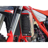 Protection de radiateur AXP Fast-Cleaning - rouge | Oxmoto