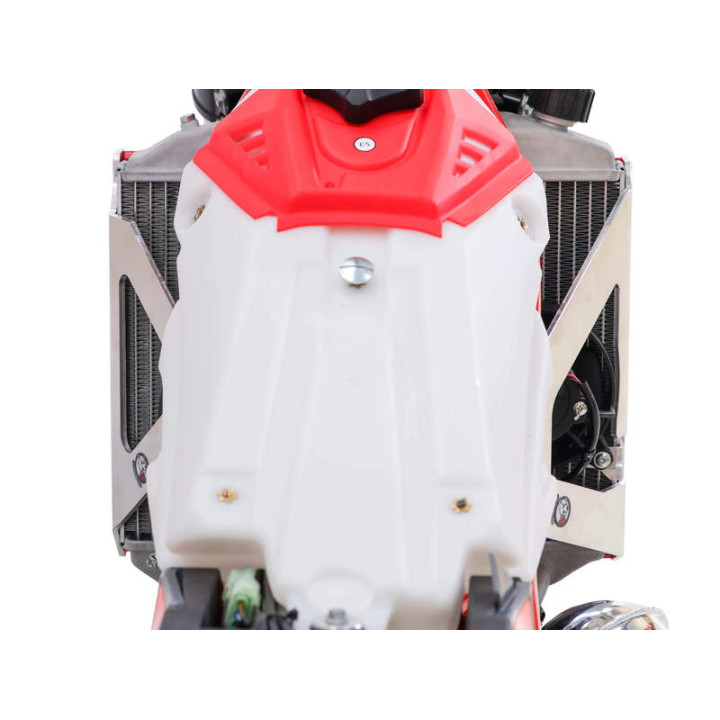 Protection de radiateur AXP Fast-Cleaning - rouge | Oxmoto