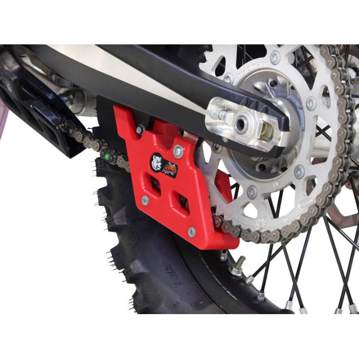 Guide chaîne AXP - rouge | Oxmoto