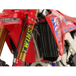 Protections de radiateurs AXP aluminium AX1805 | Oxmoto