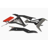 Protections de radiateurs AXP aluminium AX1805 | Oxmoto
