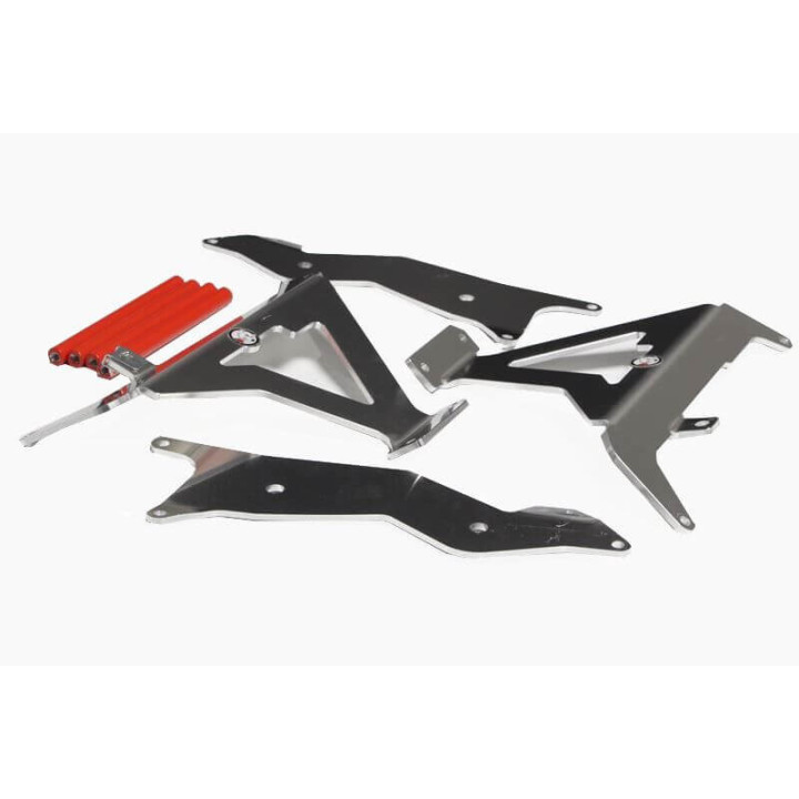 Protections de radiateurs AXP aluminium AX1805 | Oxmoto