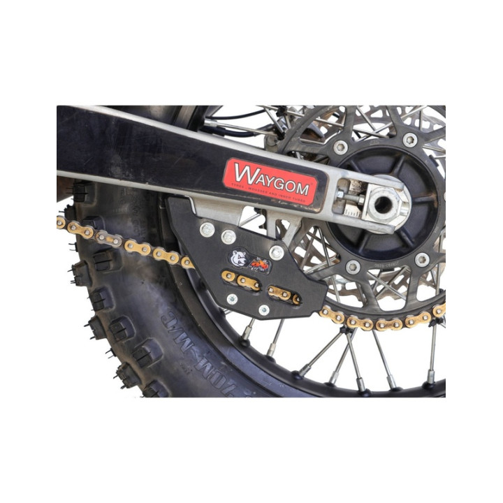 Guide chaîne AXP UHMW - noir AX1793 | Oxmoto