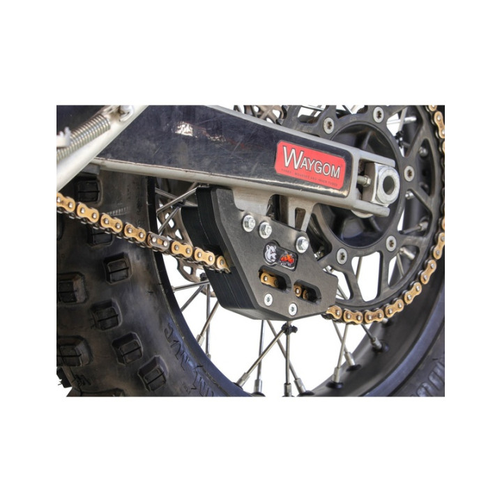 Guide chaîne AXP UHMW - noir AX1793 | Oxmoto