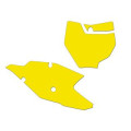 Fonds de plaque Blackbird jaune KTM SX/SX-F | Oxmoto