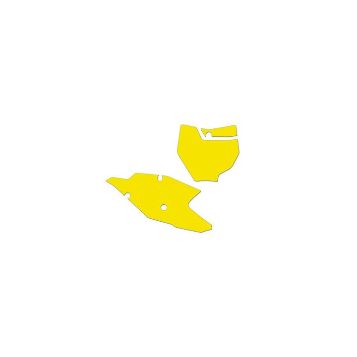 Fonds de plaque Blackbird jaune KTM SX/SX-F | Oxmoto