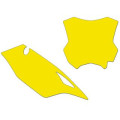 Fonds de plaque Blackbird jaune Kawasaki kx450 | Oxmoto