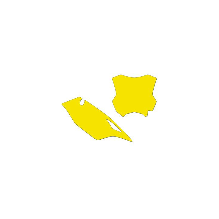 Fonds de plaque Blackbird jaune Kawasaki kx450 | Oxmoto