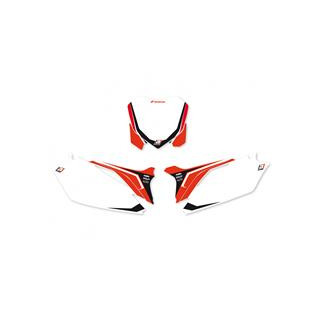 Fonds de plaques Blackbird graphic blanc Honda crf250r/450r