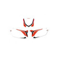 Fonds de plaques Blackbird graphic blanc Honda crf250r/450r