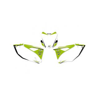 Fonds de plaques Blackbird graphic blanc Kawasaki kx-f250