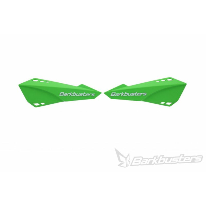 Plastique de protège-mains Barkbusters vert | Oxmoto