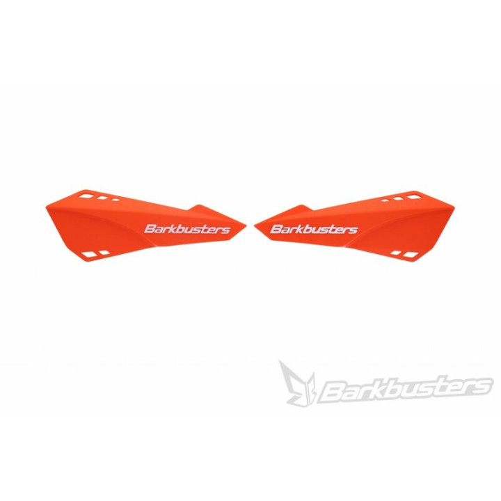 Plastique de protège-mains Barkbusters - orange | Oxmoto