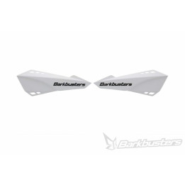 Plastique de protège-mains Barkbusters - blanc | Oxmoto