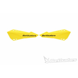 Plastique de protège-mains Barkbusters - jaune | Oxmoto