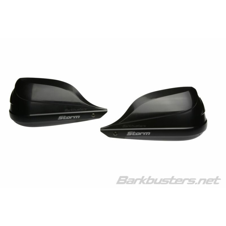 Kit protège mains Barkbusters Storm point d'attache simple embout du guidon creux noir