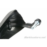 Kit protège mains Barkbusters Storm point d'attache simple embout du guidon creux noir