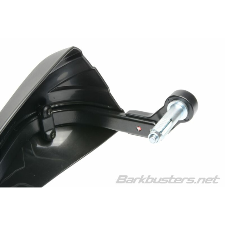 Kit protège mains Barkbusters Storm point d'attache simple embout du guidon creux noir