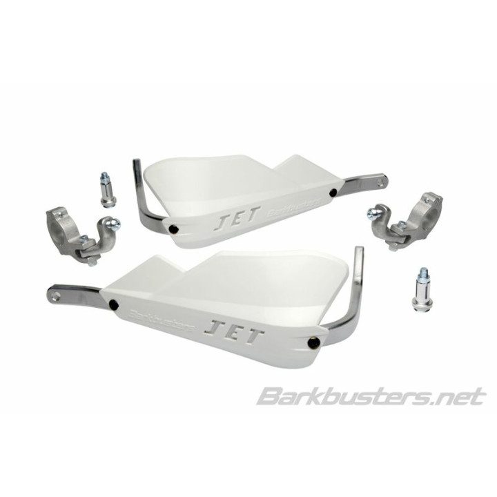 Kit protège-mains Barkbusters Jet montage 2 pointsguidon Ø28,6mm blanc