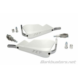Kit protège-mains Barkbusters Jet montage 2 points embout de guidon droit Ø22mm blanc