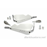 Kit protège-mains Barkbusters Jet montage 2 points embout de guidon droit Ø22mm blanc