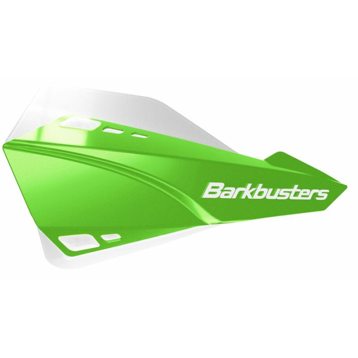 Kit protège-mains Barkbusters Sabre montage universel vert/déflecteur blanc