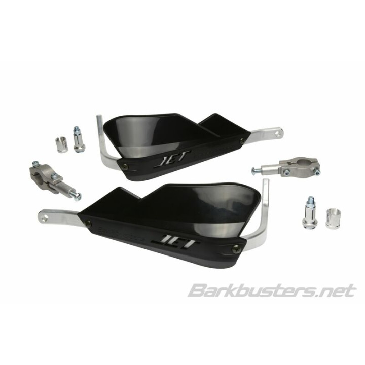 Kit protège-mains Barkbusters Jet montage 2 points embout de guidon droit Ø22mm noir