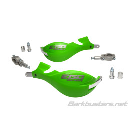 Kit protège-mains Barkbusters Ego Mini montage 2 points embout de guidon droit Ø22mm vert
