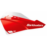 Kit protège-mains Barkbusters Sabre montage universelrouge/déflecteur blanc