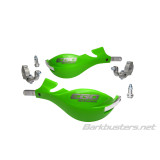 Kit protège-mains Barkbusters Ego montage 2 points guidon Ø28,6mm vert