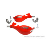 Kit protège-mains Barkbusters Ego montage 2 points guidon Ø28,6mm rouge