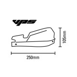 Kit protège-mains Barkbusters VPS MX Universel orange