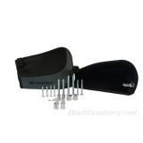 Kit protège-mains Barkbusters BBZ Blizzard/conditions hivernales Multi-Fit tissus noir