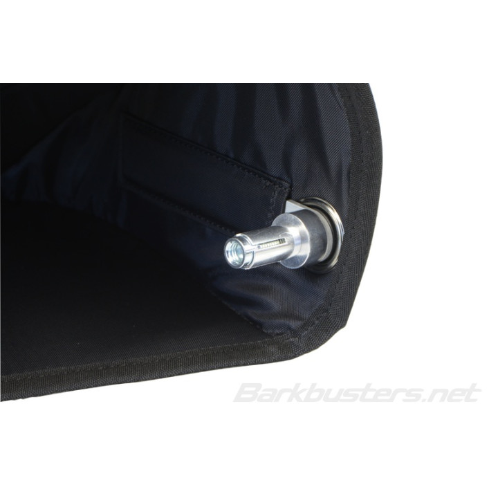 Kit protège-mains Barkbusters BBZ Blizzard/conditions hivernales Multi-Fit tissus noir