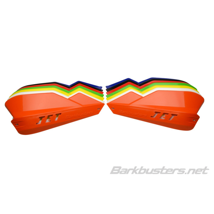 Coques de protège-mains Barkbusters Jet blanc | Oxmoto