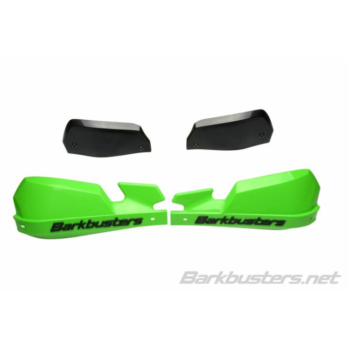 Coques de protège-mains Barkbusters VPS MX vert/déflecteur noir