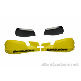 Coques de protège-mains Barkbusters VPS MX jaune/déflecteur noir