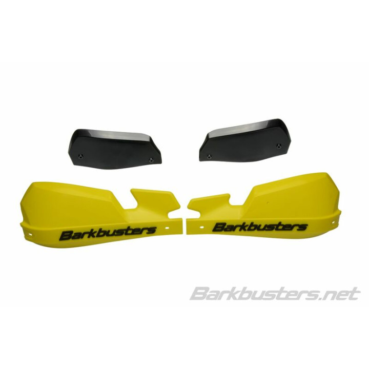 Coques de protège-mains Barkbusters VPS MX jaune/déflecteur noir