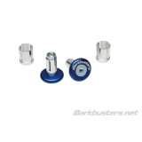 Embouts de guidon Barkbusters anodisés bleu | Oxmoto