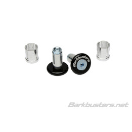 Embouts de guidon Barkbusters anodisés noir | Oxmoto