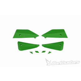 Déflecteurs Barkbusters Sabre vert | Oxmoto