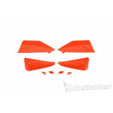 Déflecteurs Barkbusters Sabre - orange | Oxmoto