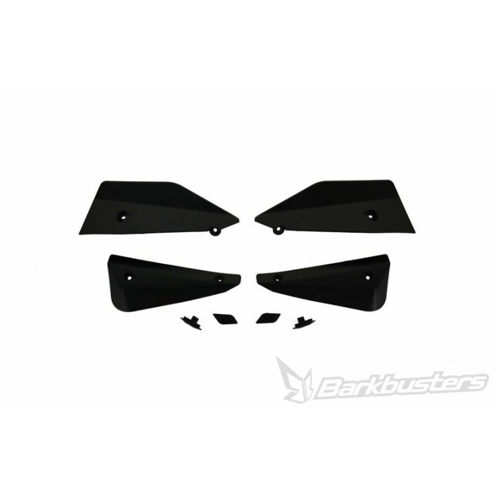 Déflecteurs Barkbusters Sabre noir | Oxmoto