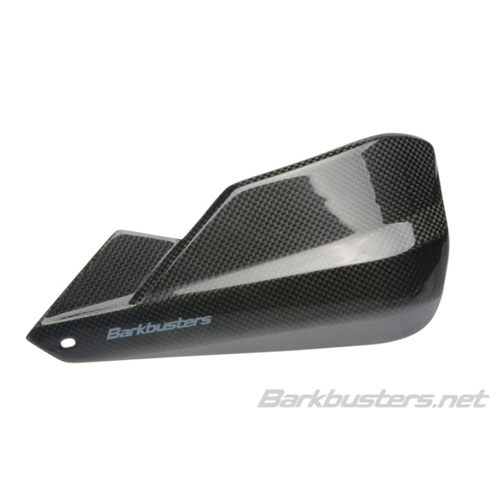 Coques de protège-mains Barkbusters Carbon fibre de carbone