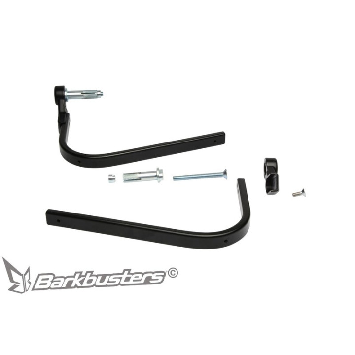 Kit de montage Barkbusters universel point d'attache simple embout de guidon creux noir