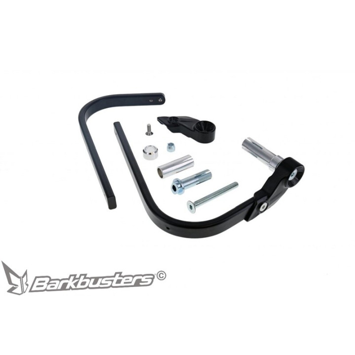 Kit de montage Barkbusters universel point d'attache simple embout de guidon creux noir