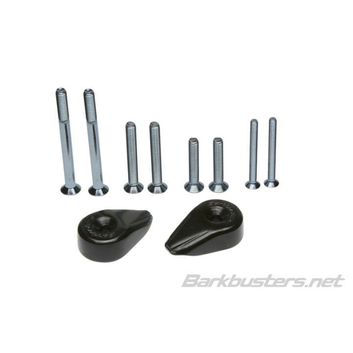 Stabilisateurs de guidon Barkbusters embout externe lesté 180gr noir 2pcs