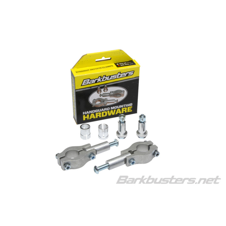 Kit collier de fixation Barkbusters embout de guidon droit Ø22mm